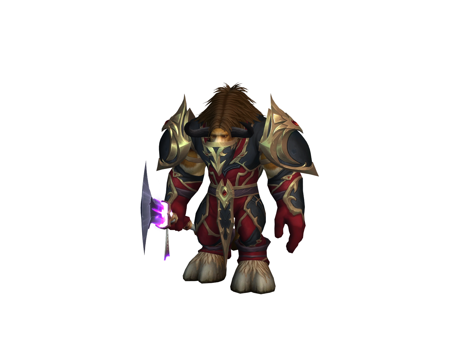 Beastbøy 3D character render
