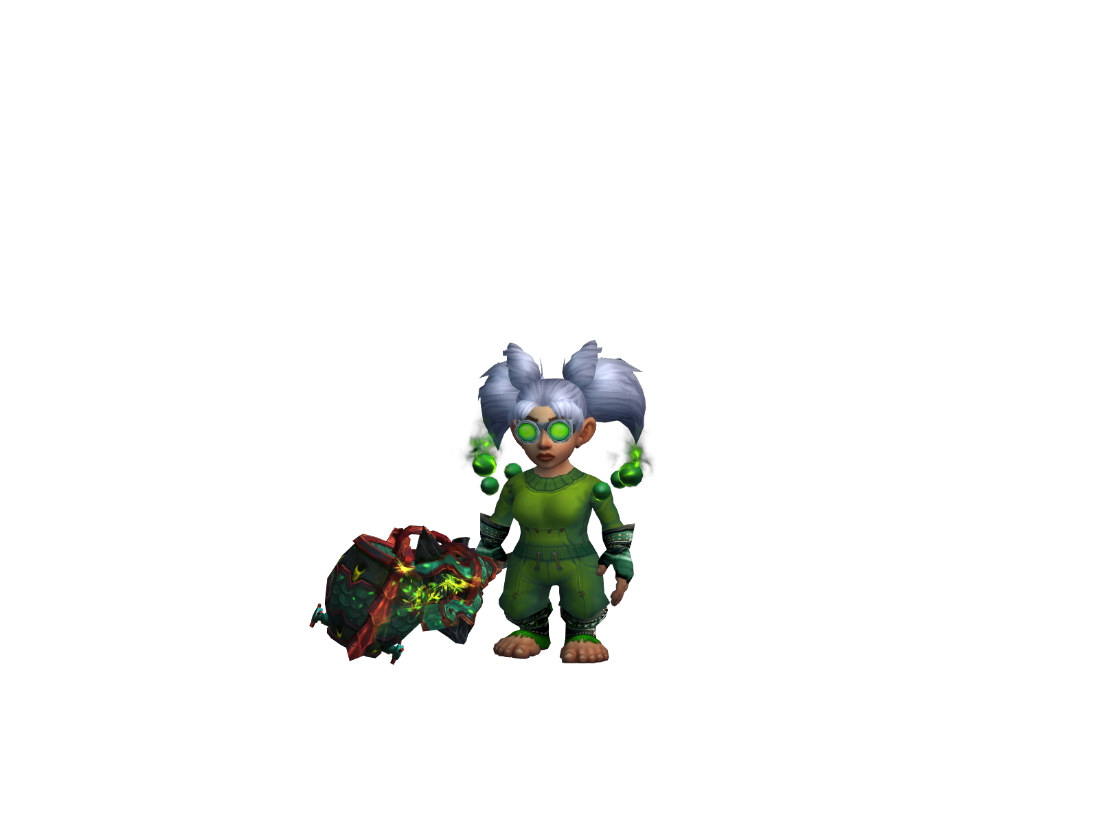 Alcweaver 3D character render