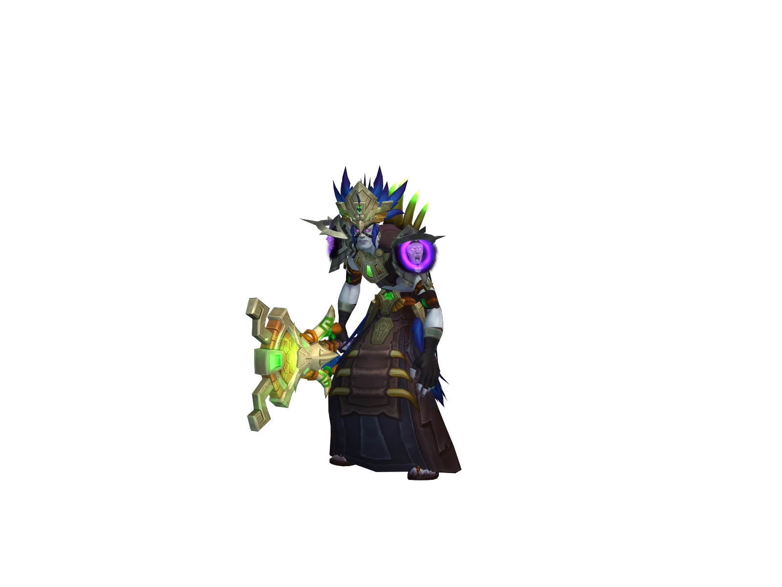 Healsforfolk 3D character render