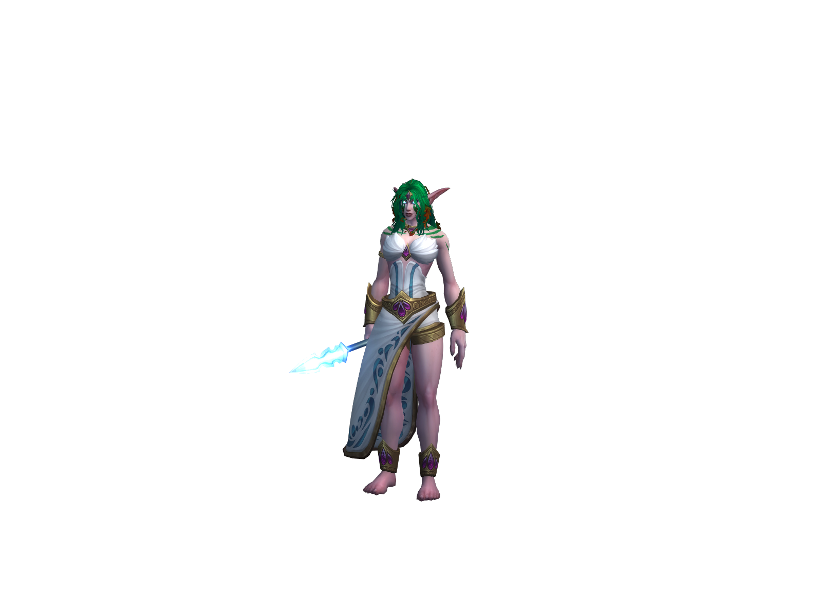Amani 3D character render