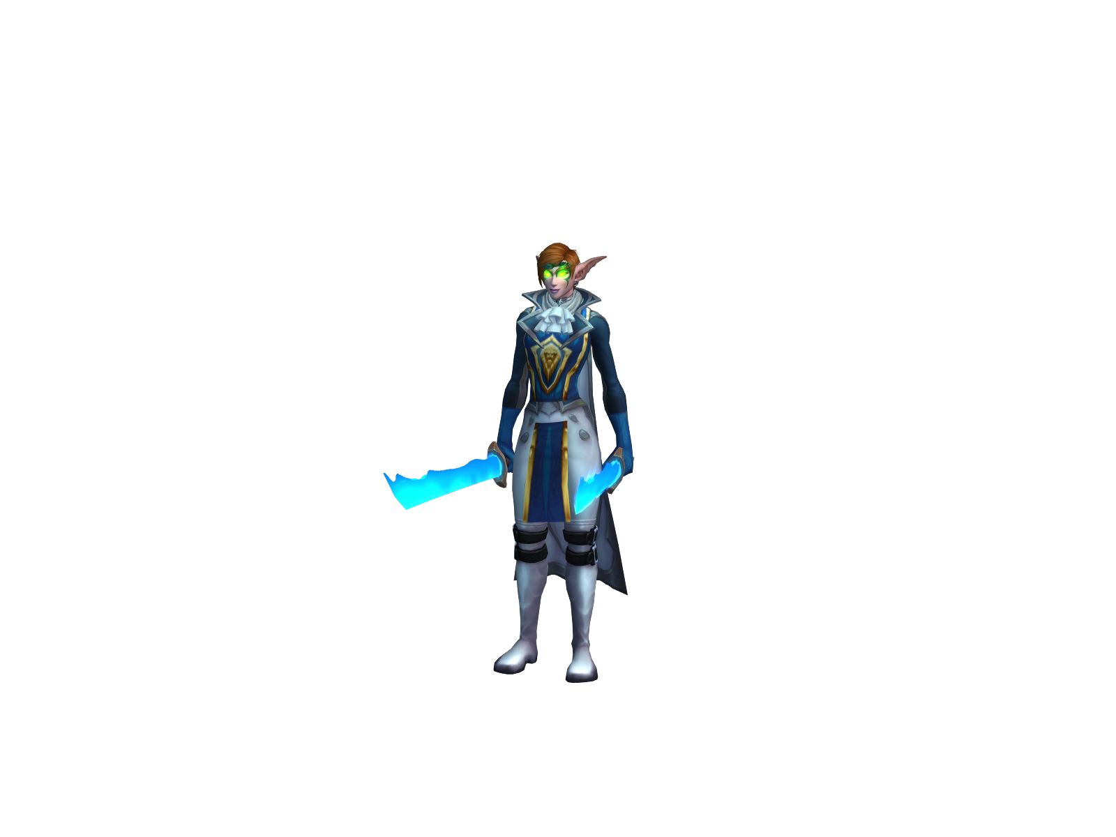 Clortho 3D character render