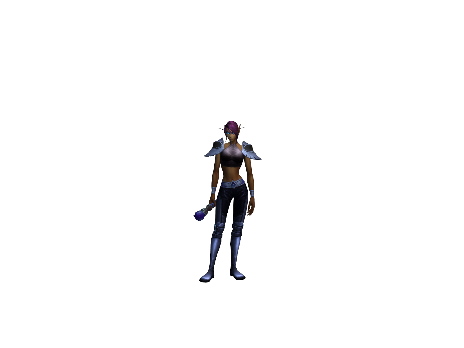 Aerena 3D character render