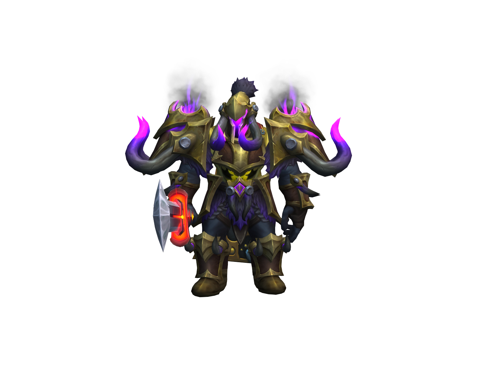 Wazdakka 3D character render