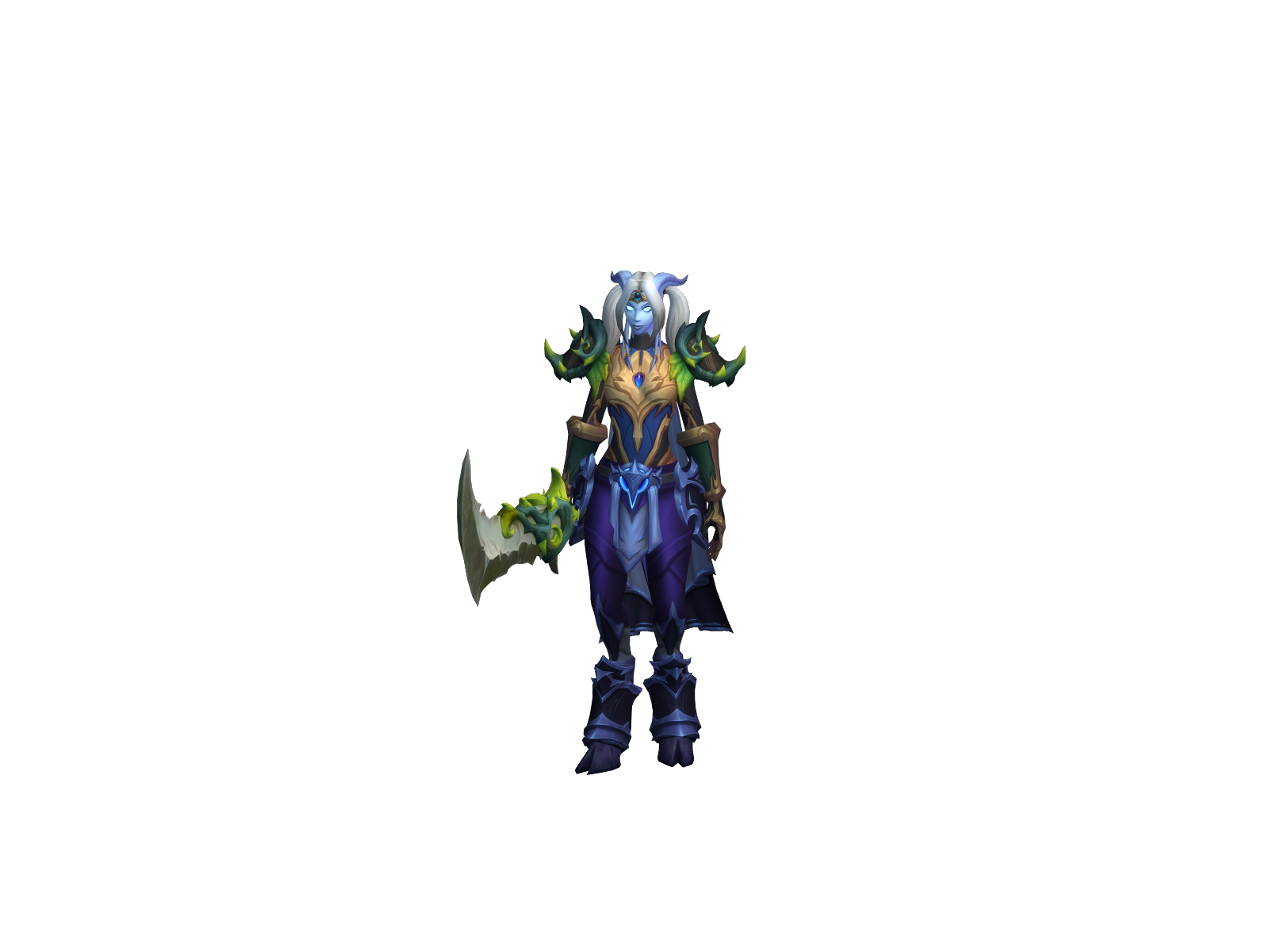 Alhana 3D character render