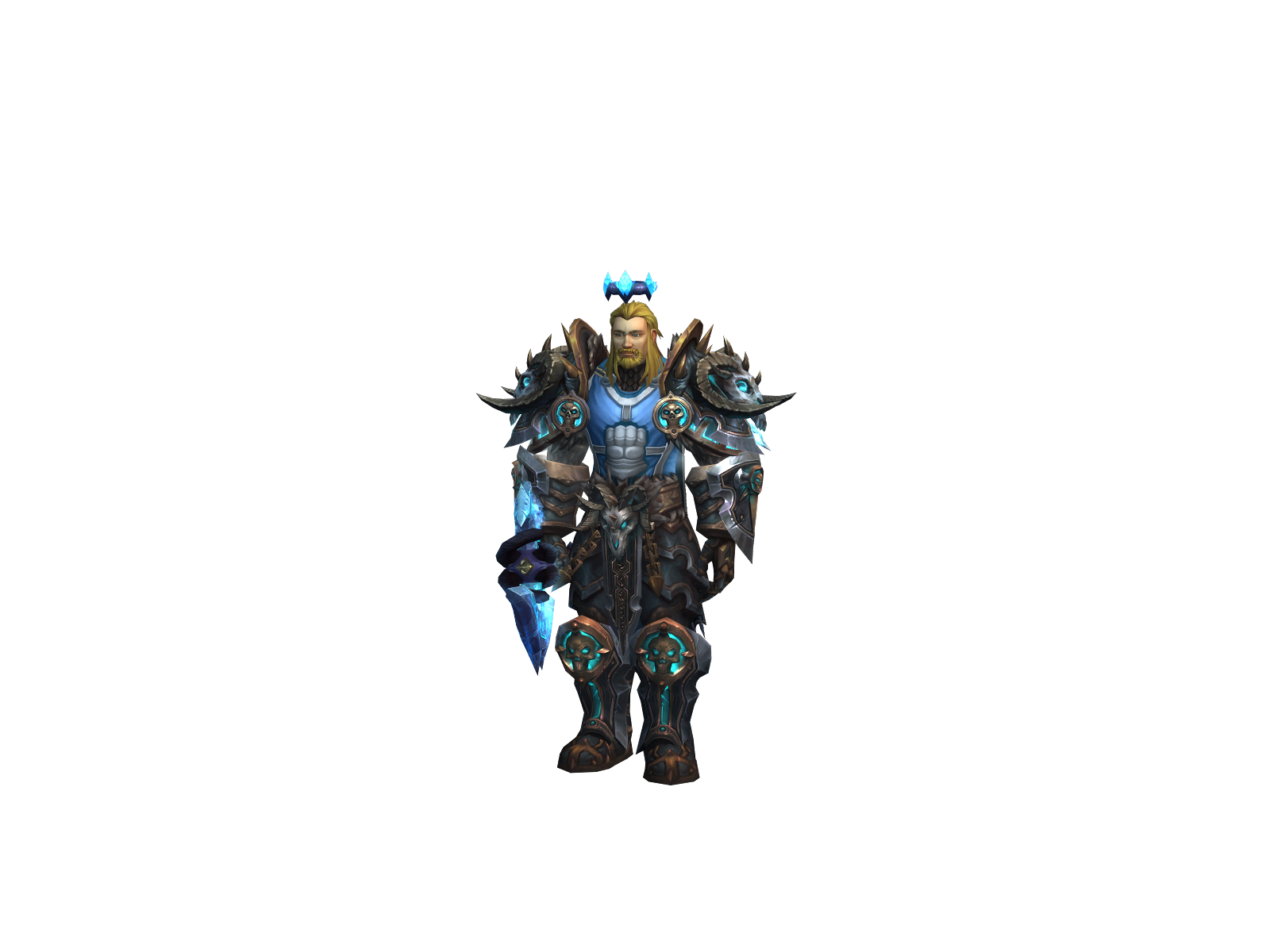 Blacksack 3D character render