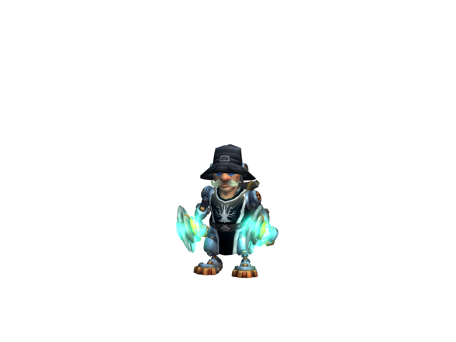 Irishmecha 3D character render