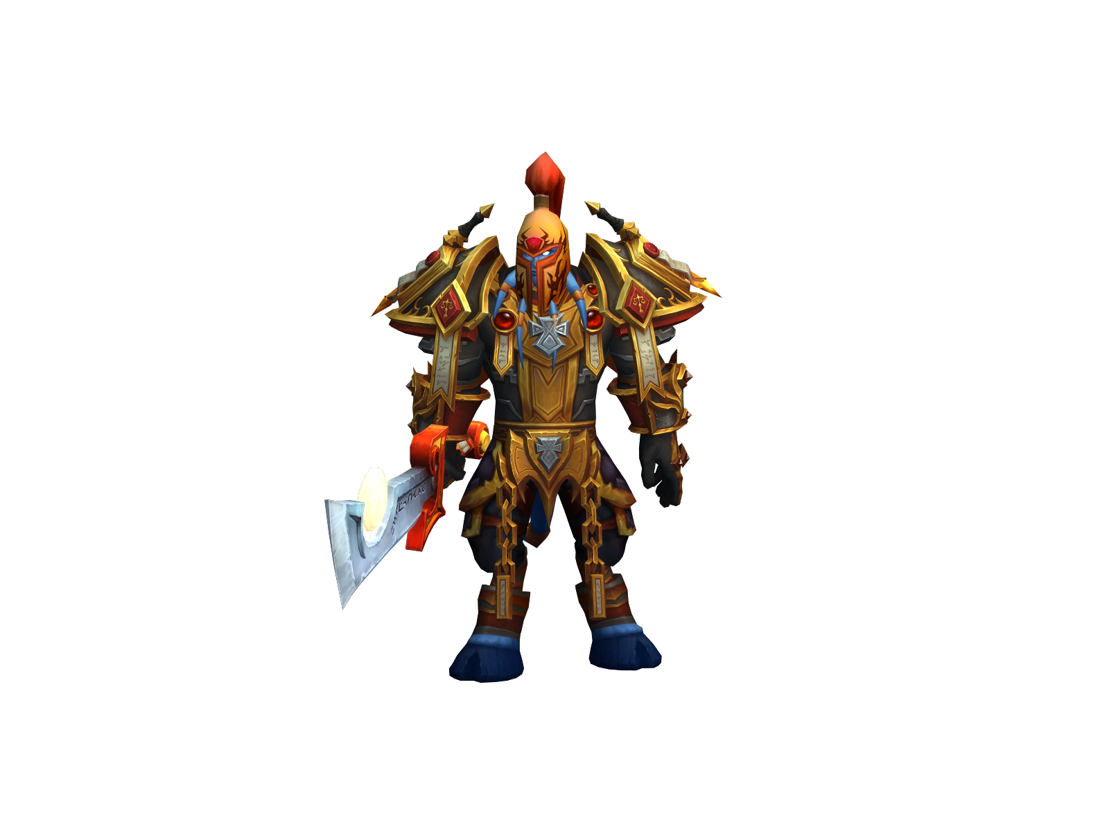 Paladincubii 3D character render