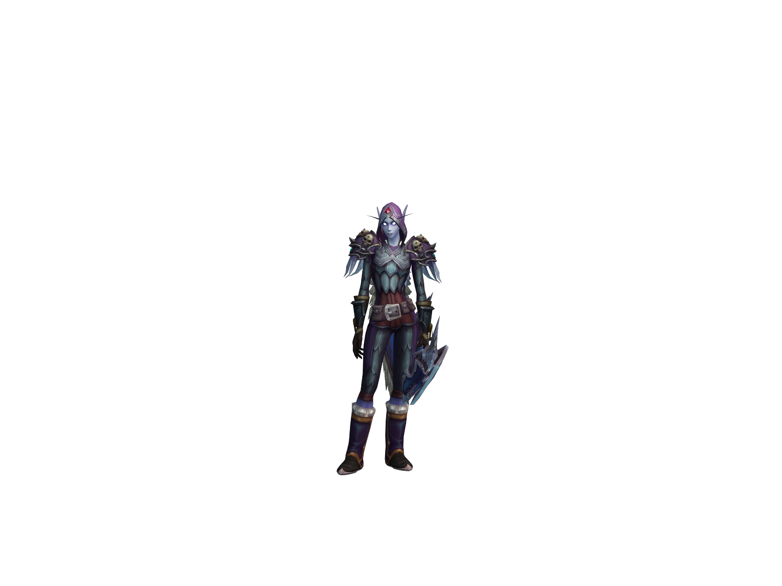 Vandrea 3D character render