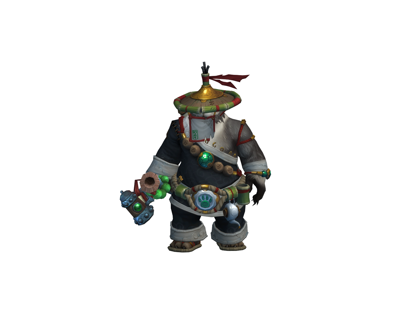 Unkle 3D character render