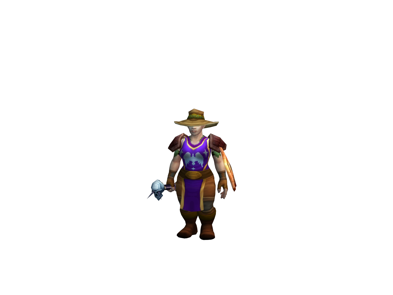 Dingus 3D character render