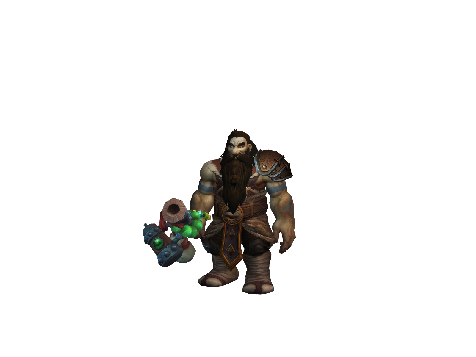 Kaldrek 3D character render