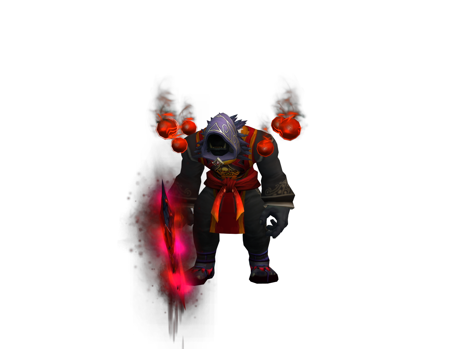 Jaw 3D character render