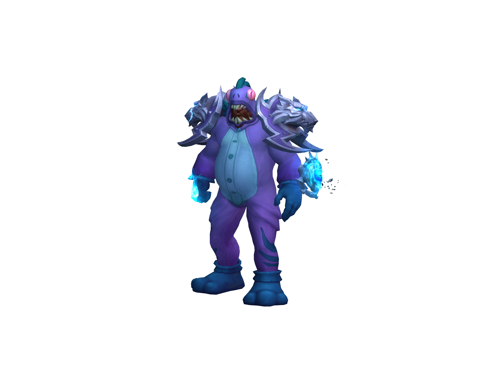 Meatballslap 3D character render