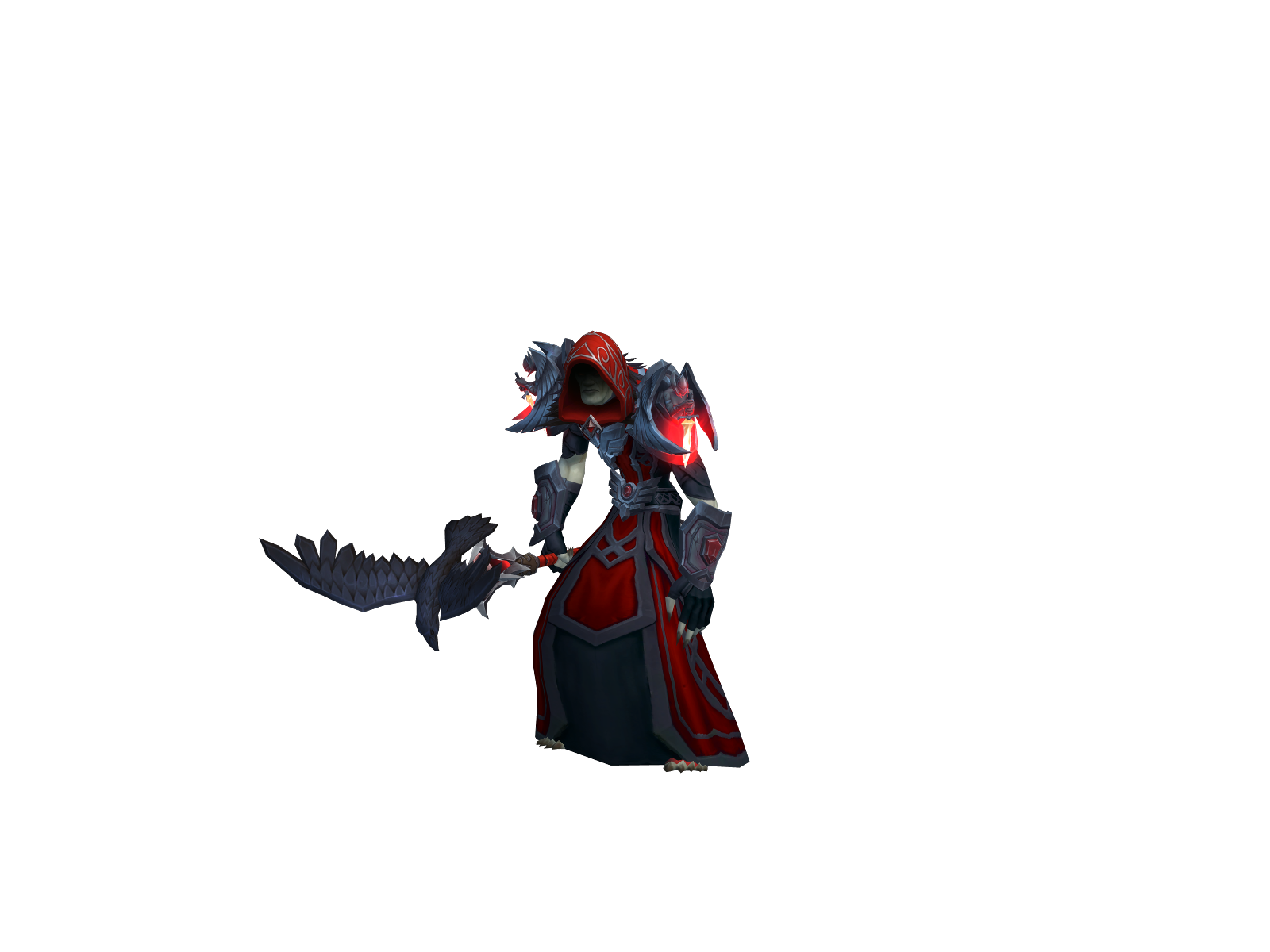 Hantu 3D character render