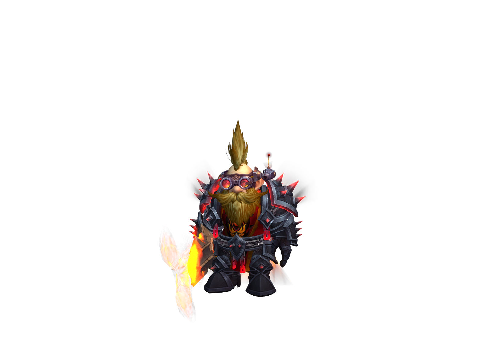 Gazéf 3D character render