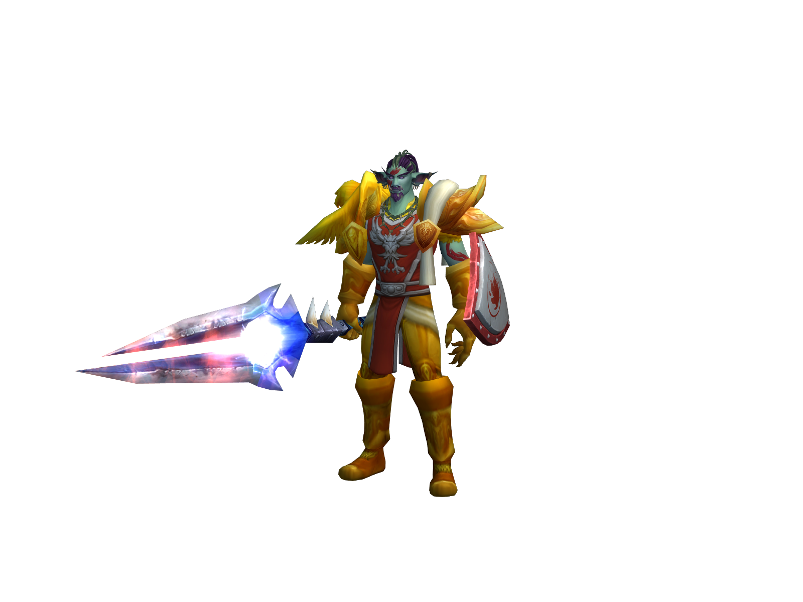 Aeroven 3D character render