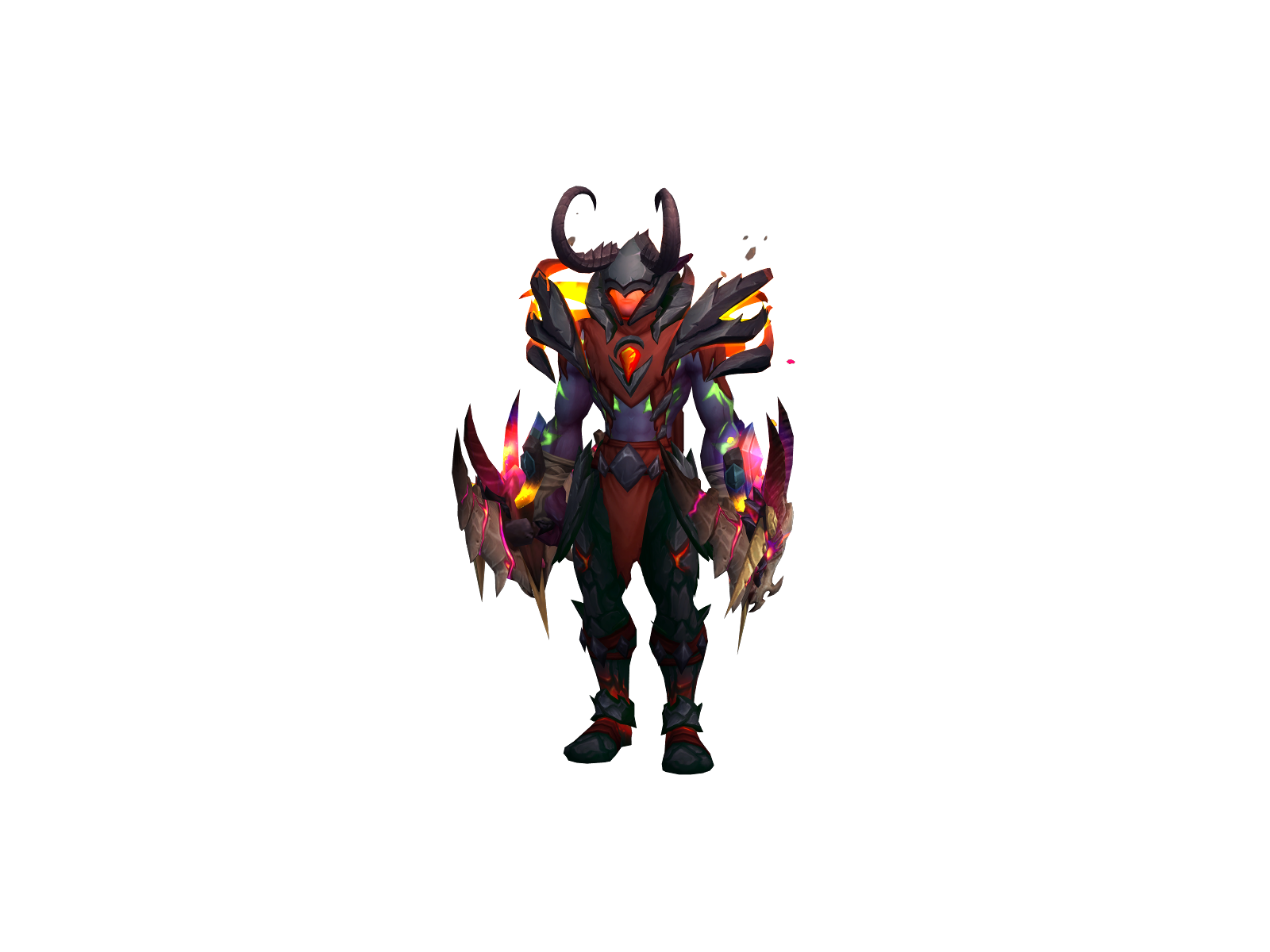 Voladrian 3D character render