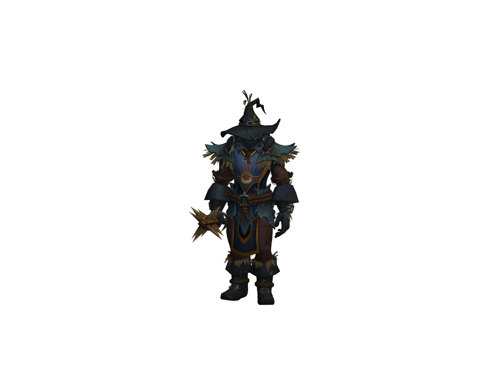 Demon 3D character render