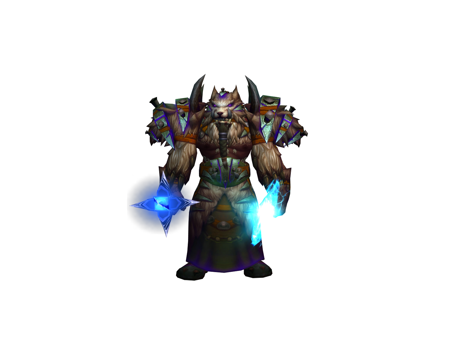 Grimmkin 3D character render