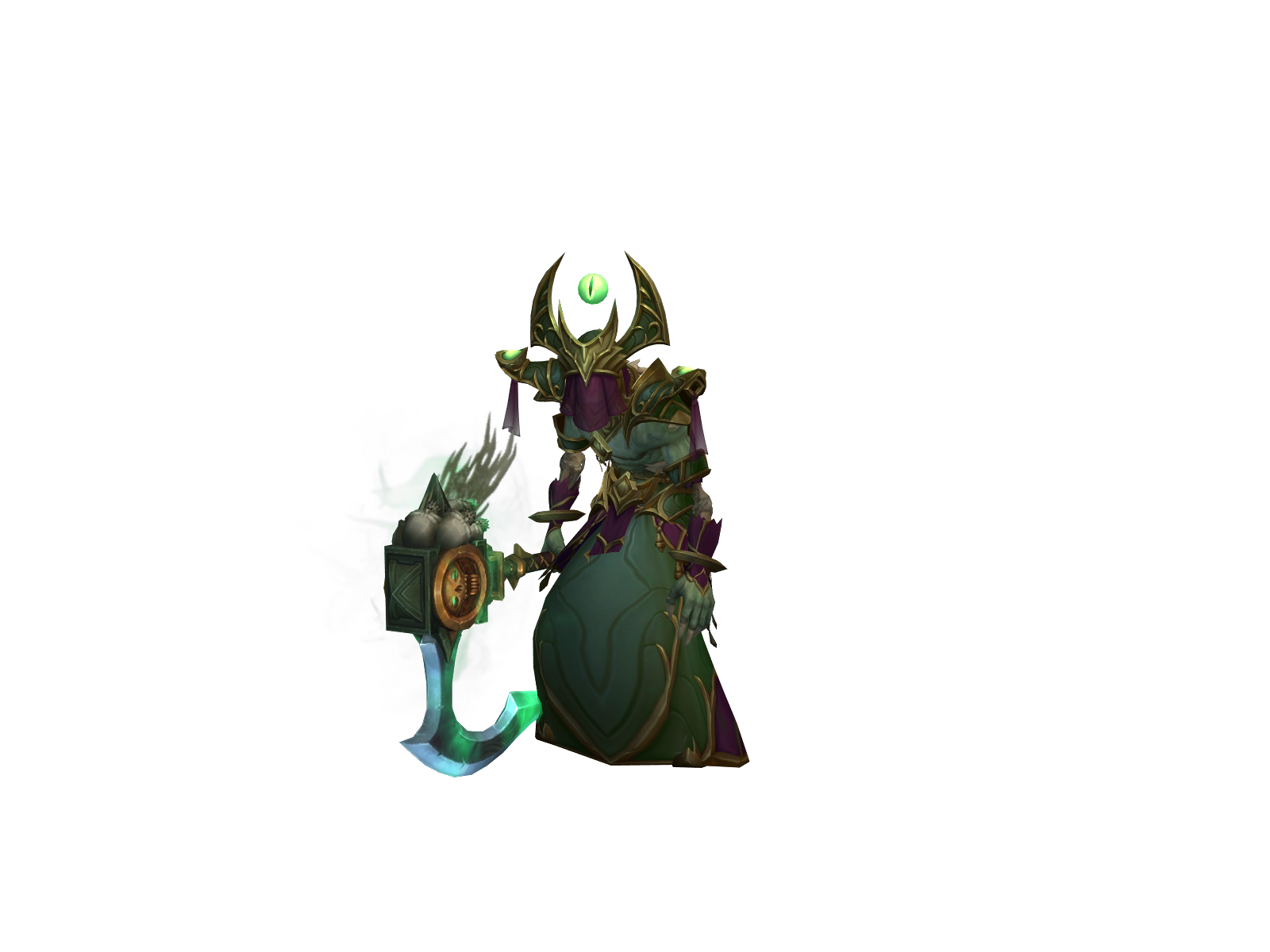 Buckéthéad 3D character render