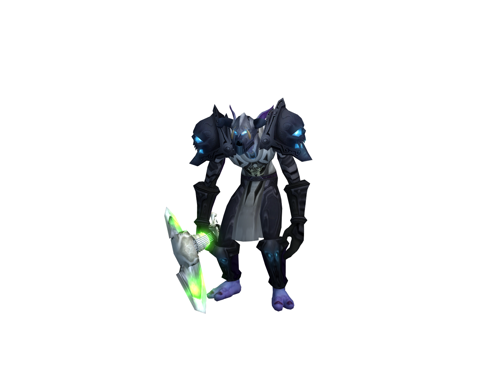 Fanglethorns 3D character render