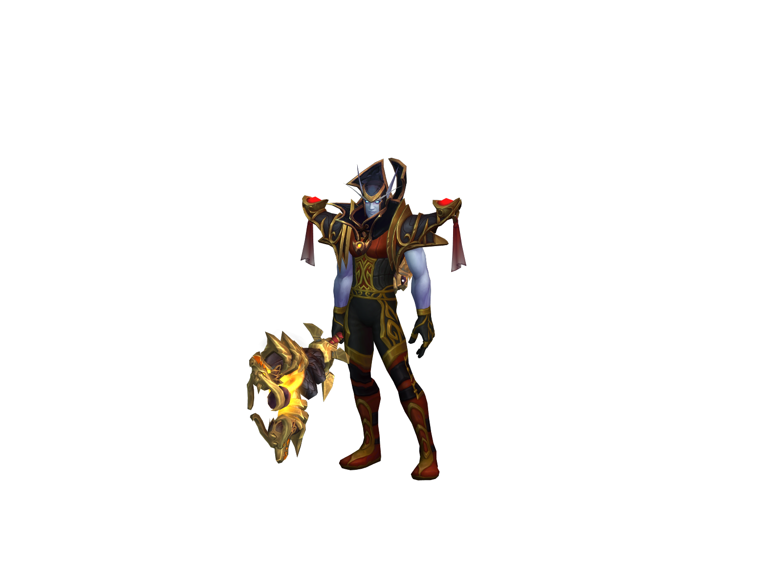 Achilleis 3D character render