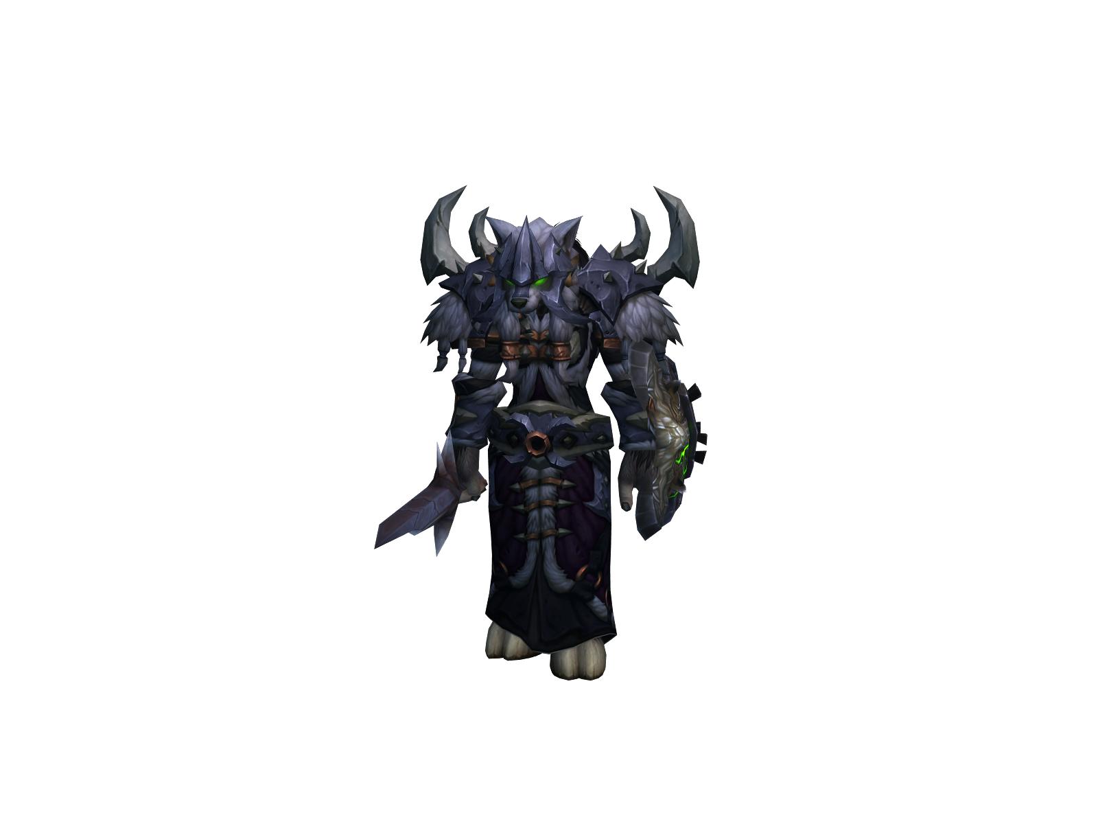Yurei 3D character render