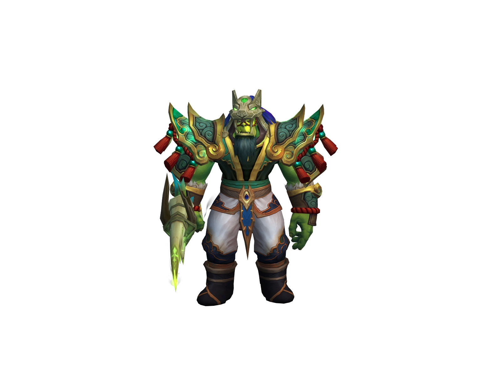 Rainbertback 3D character render