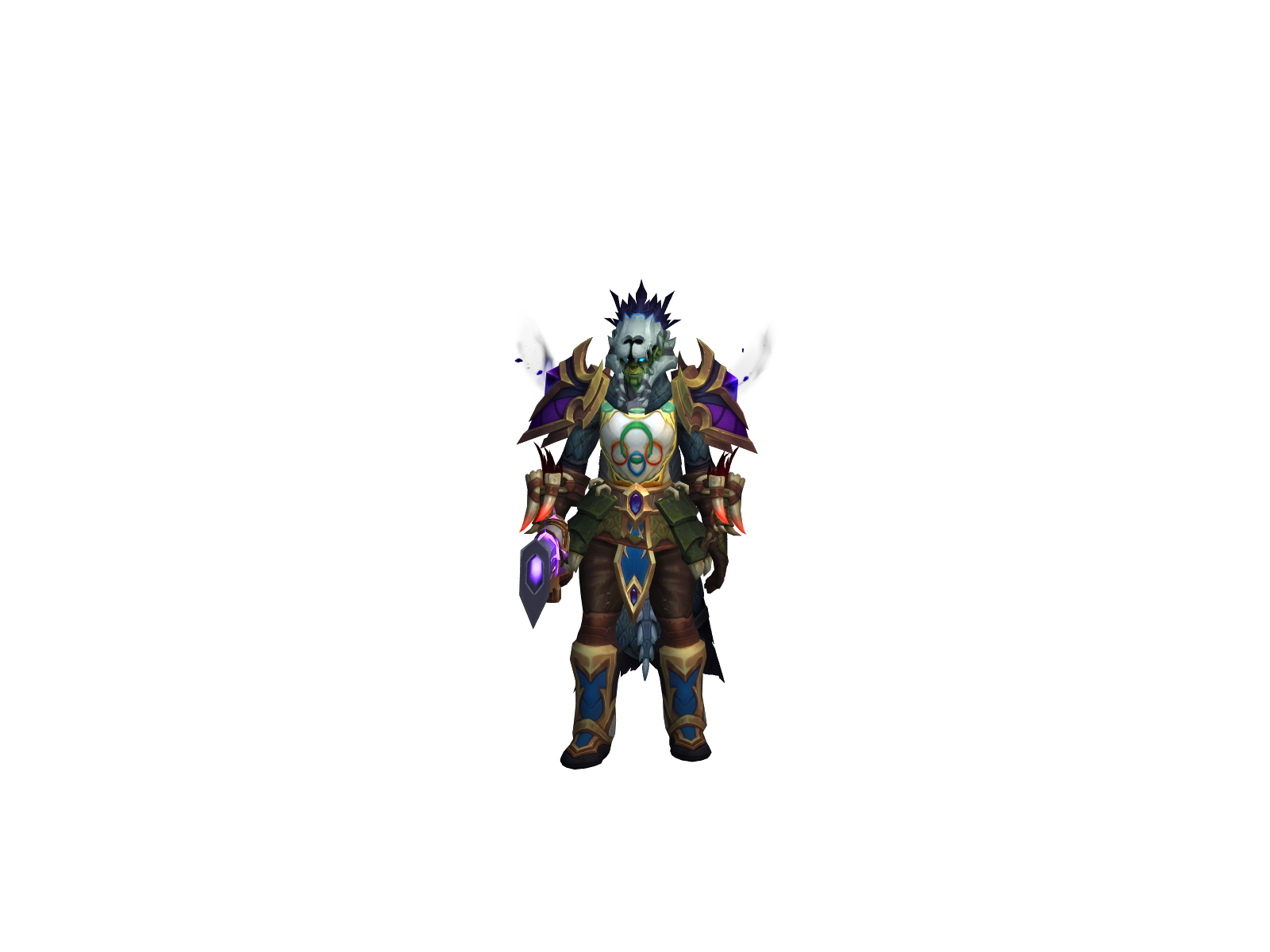Laer 3D character render