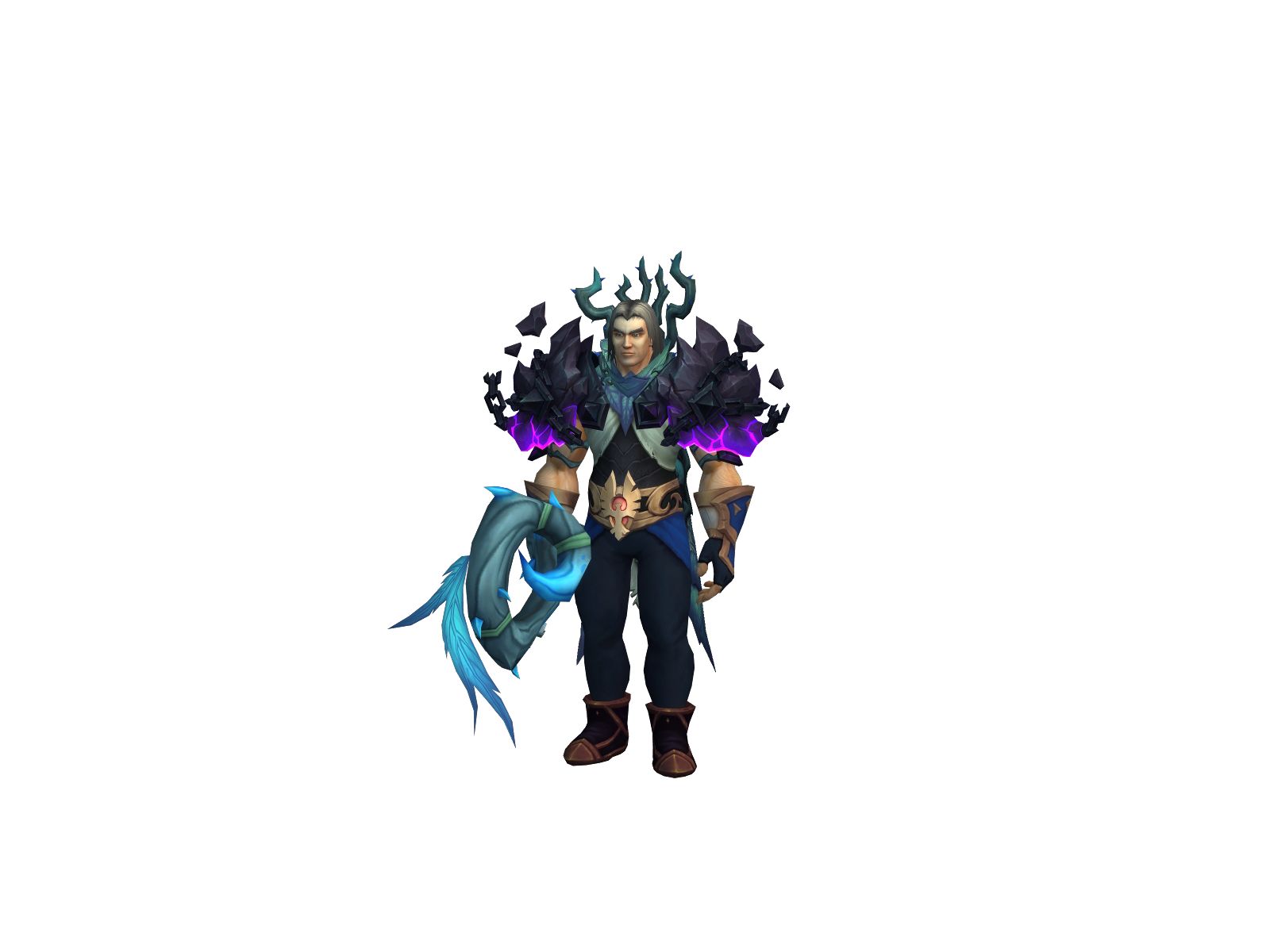 Fatalinjury 3D character render