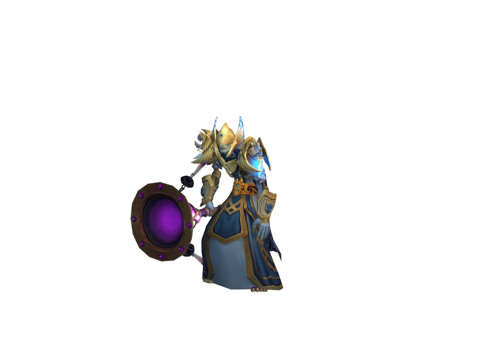 Fracas 3D character render