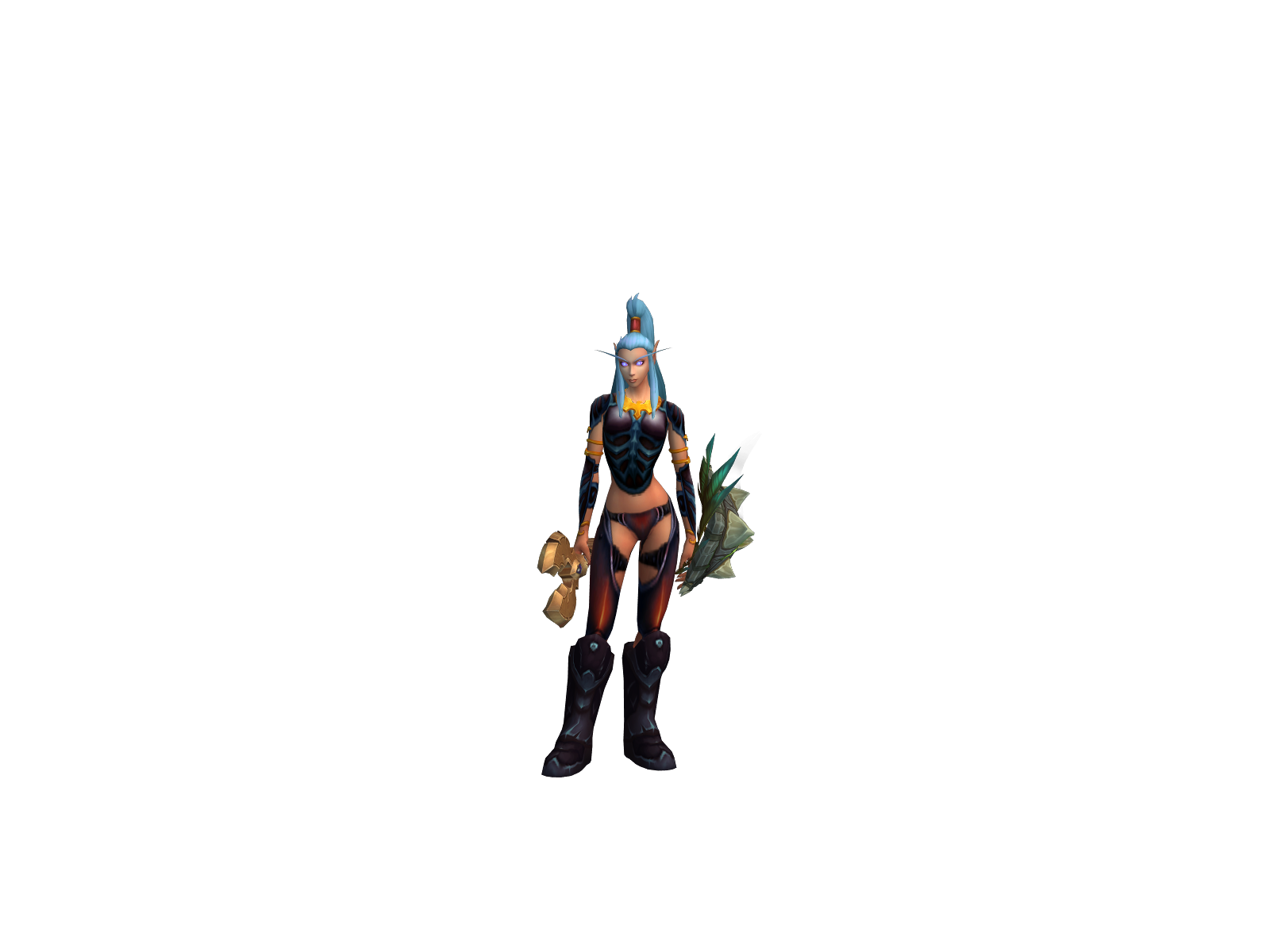 Isaa 3D character render
