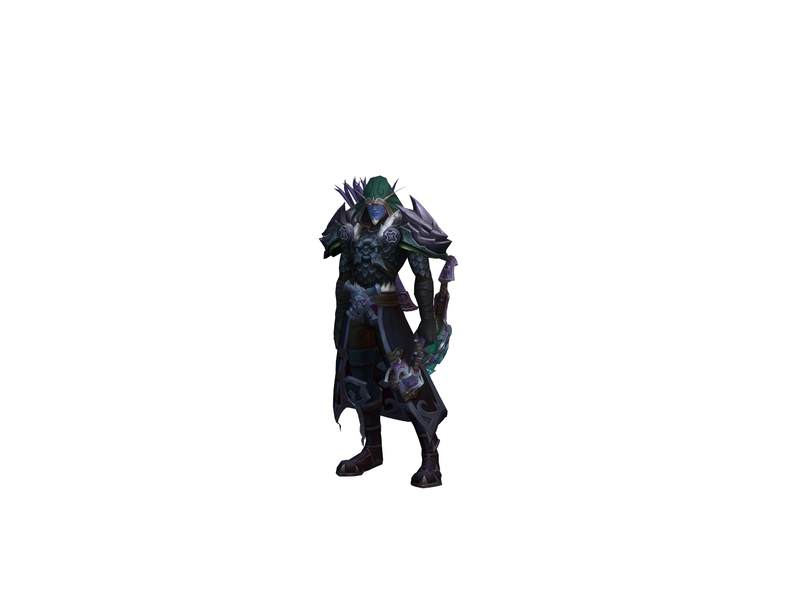Wickedhunter 3D character render