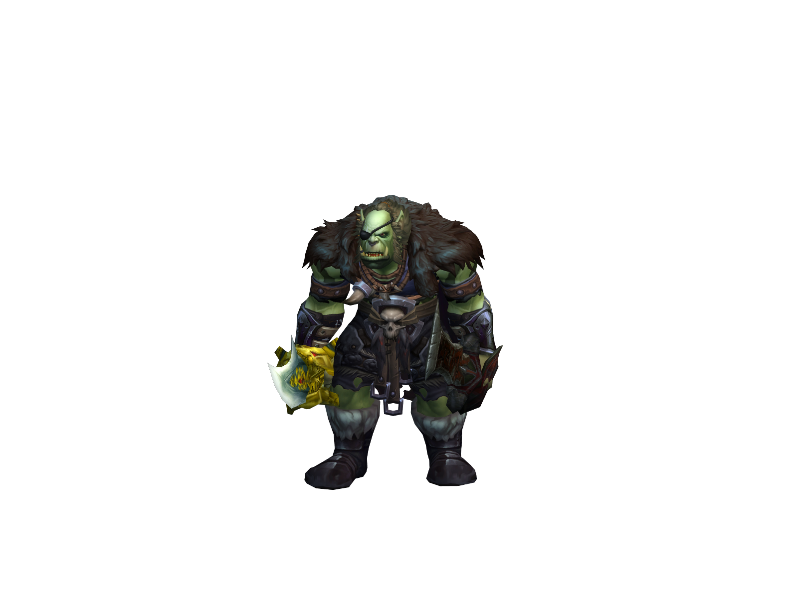 Gorefang 3D character render