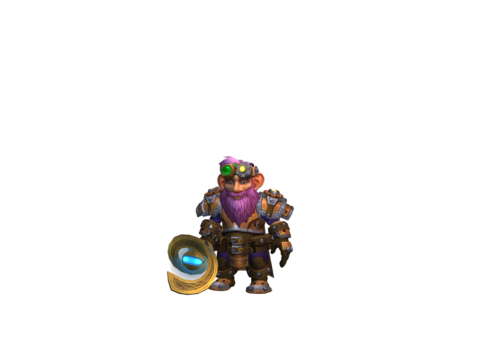 Makili 3D character render