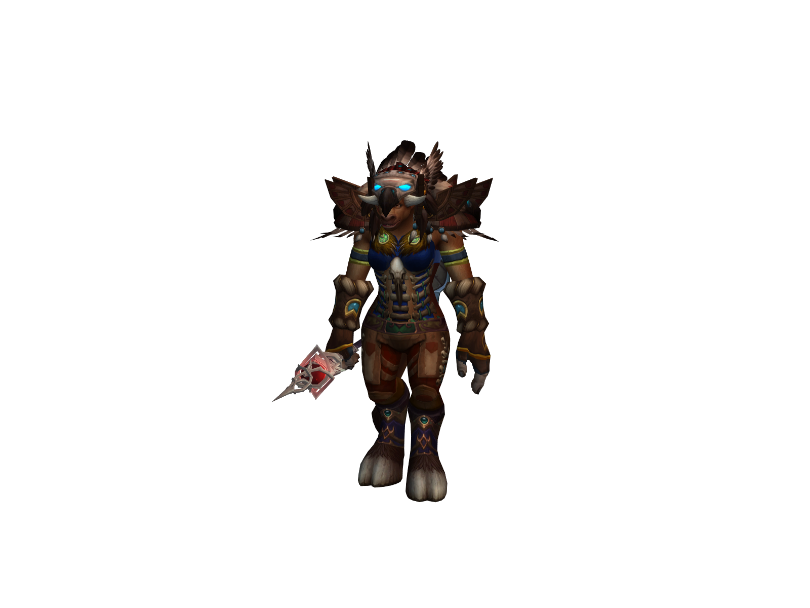Druinin 3D character render
