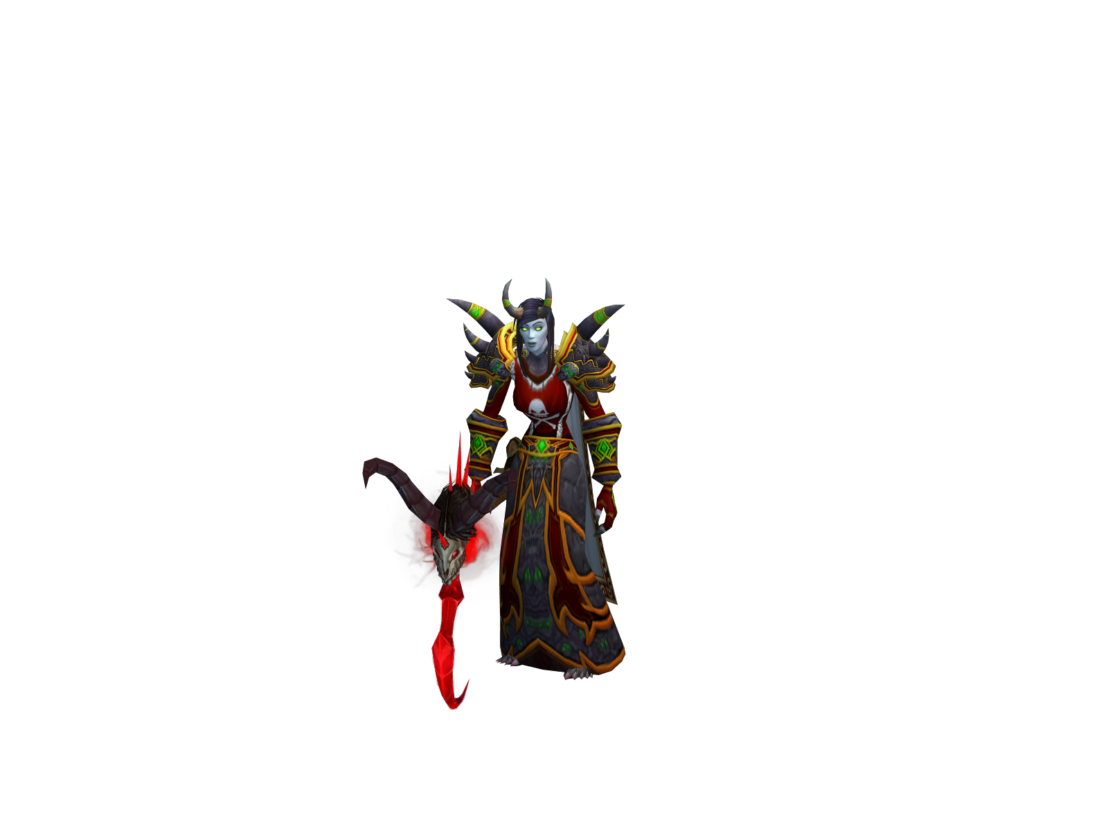 Mabil 3D character render