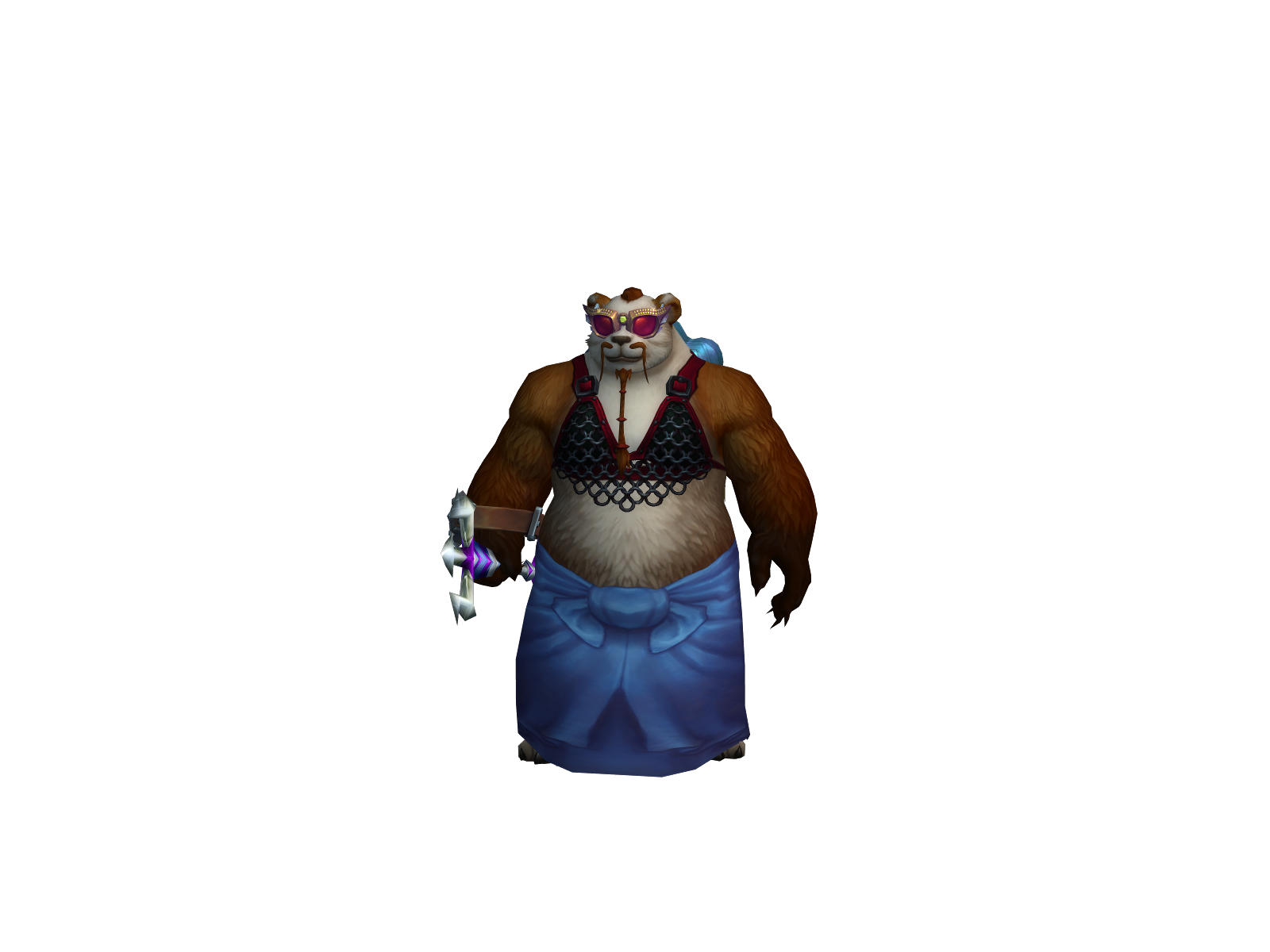 Ríñ 3D character render