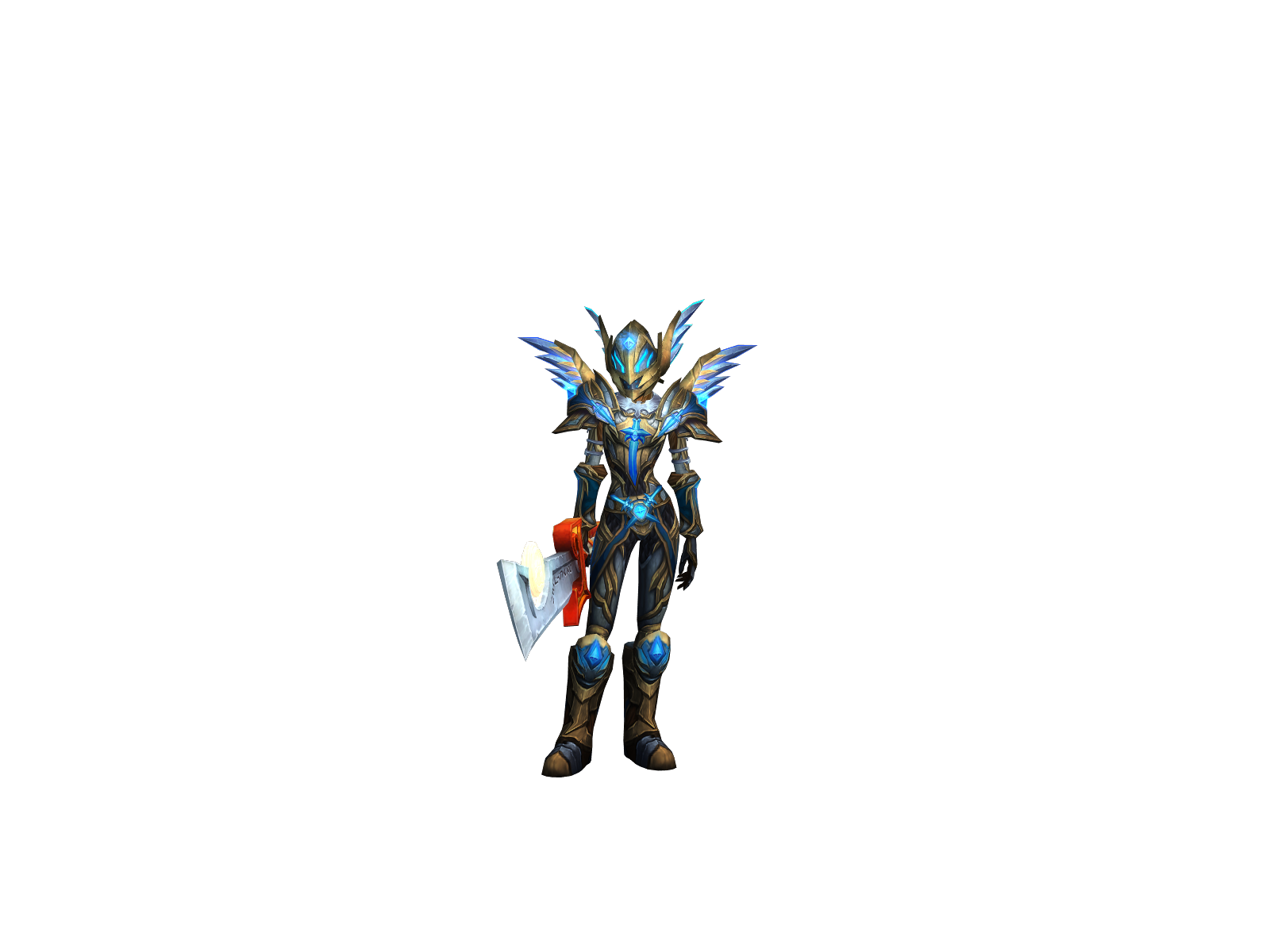 Rebki 3D character render