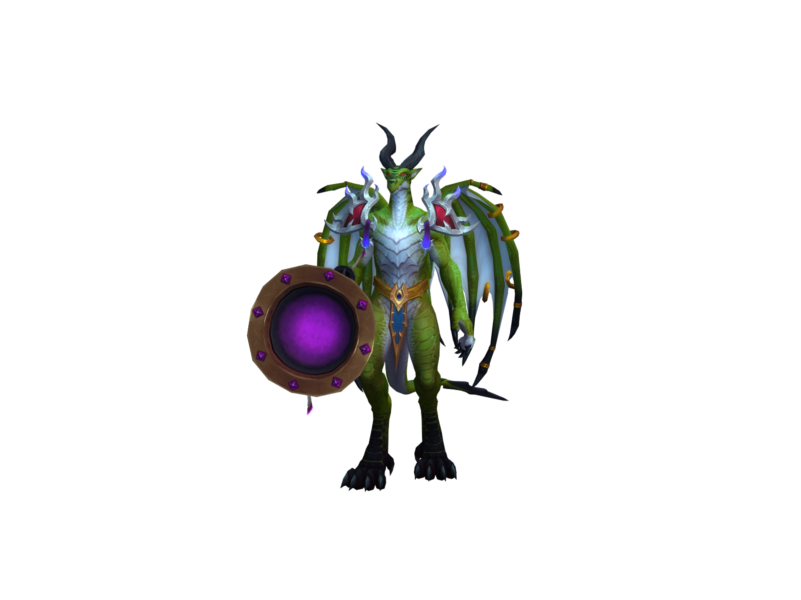Razenashal 3D character render