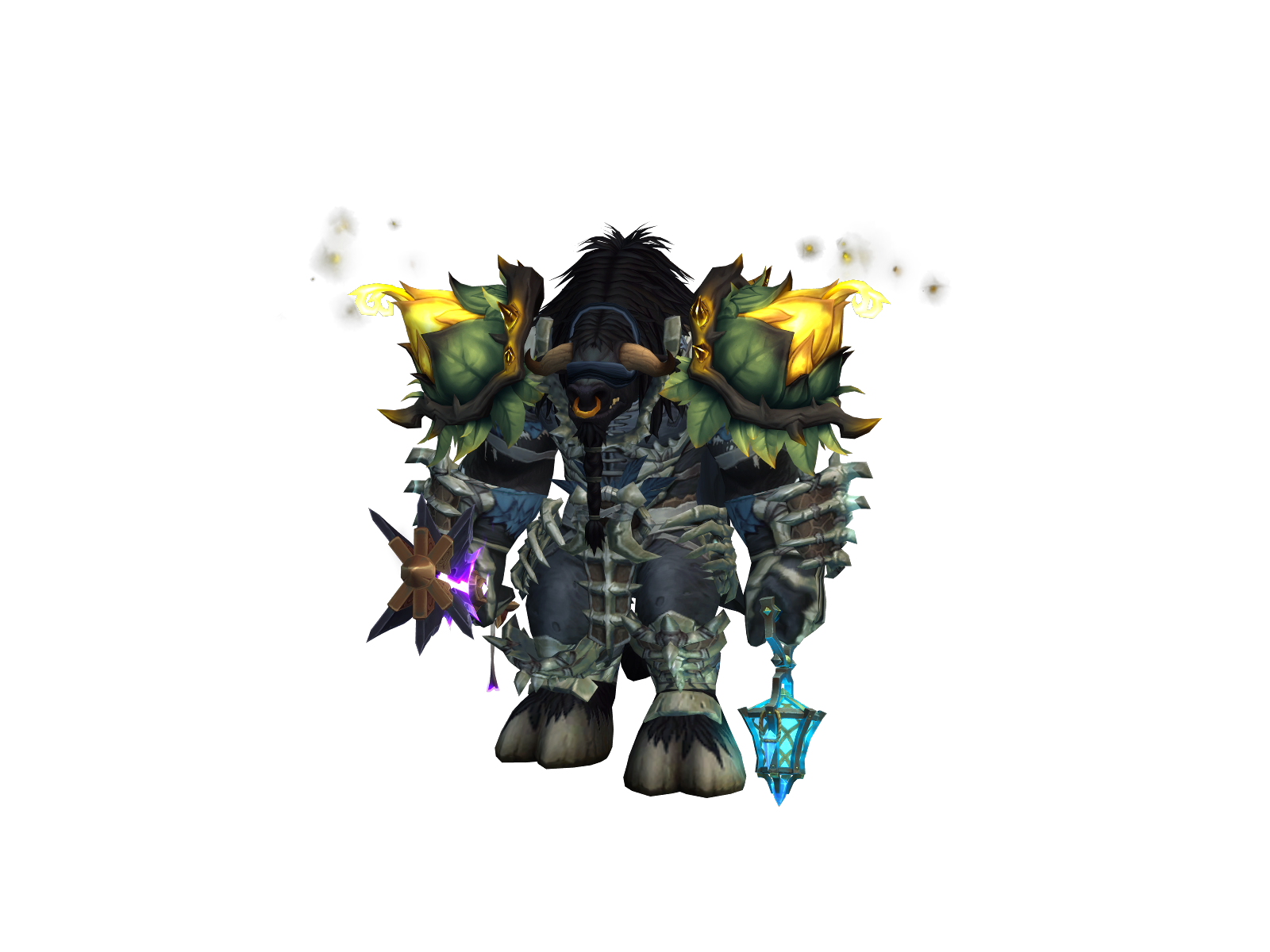 Bêarackobama 3D character render