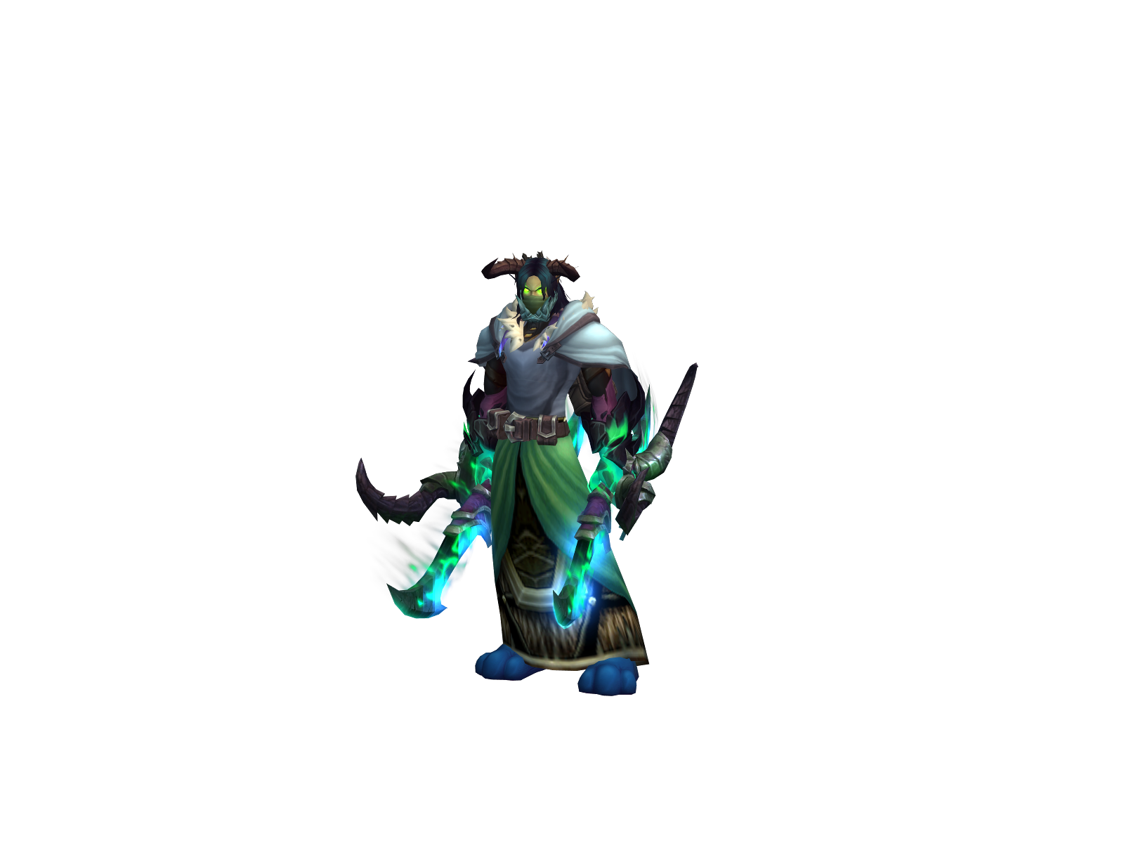 Psykekbreath 3D character render
