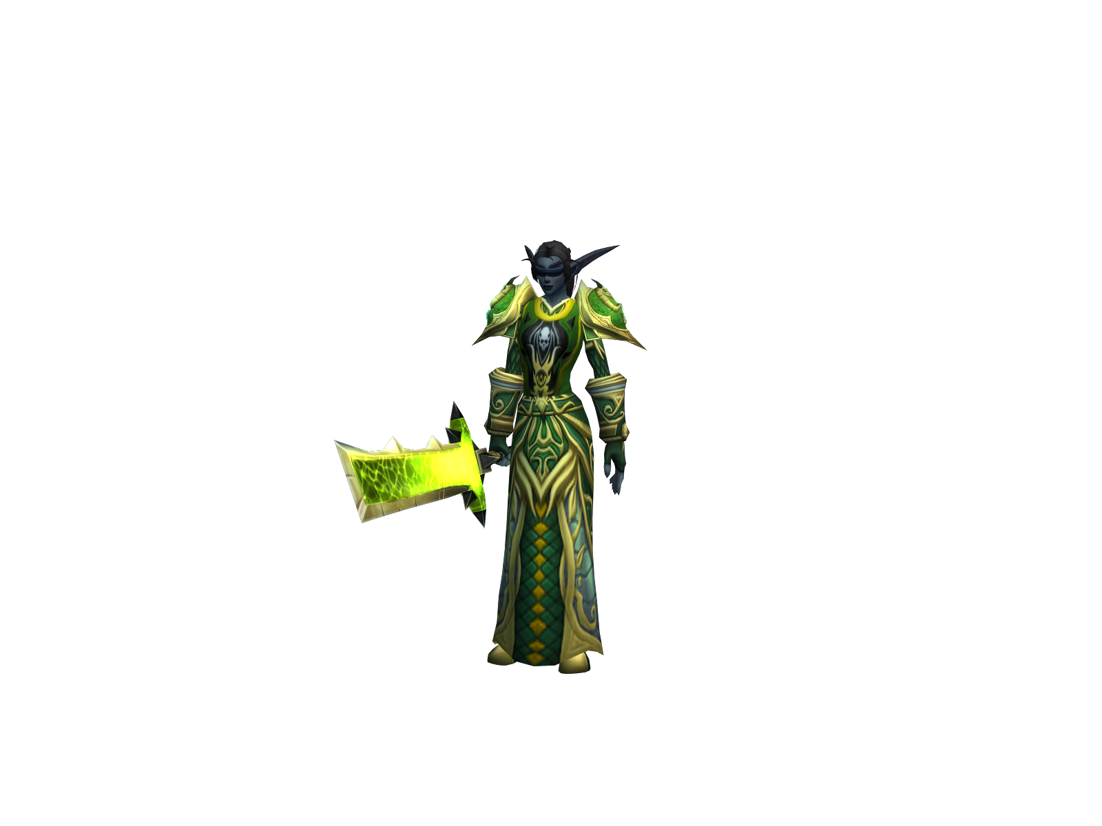 Yttik 3D character render