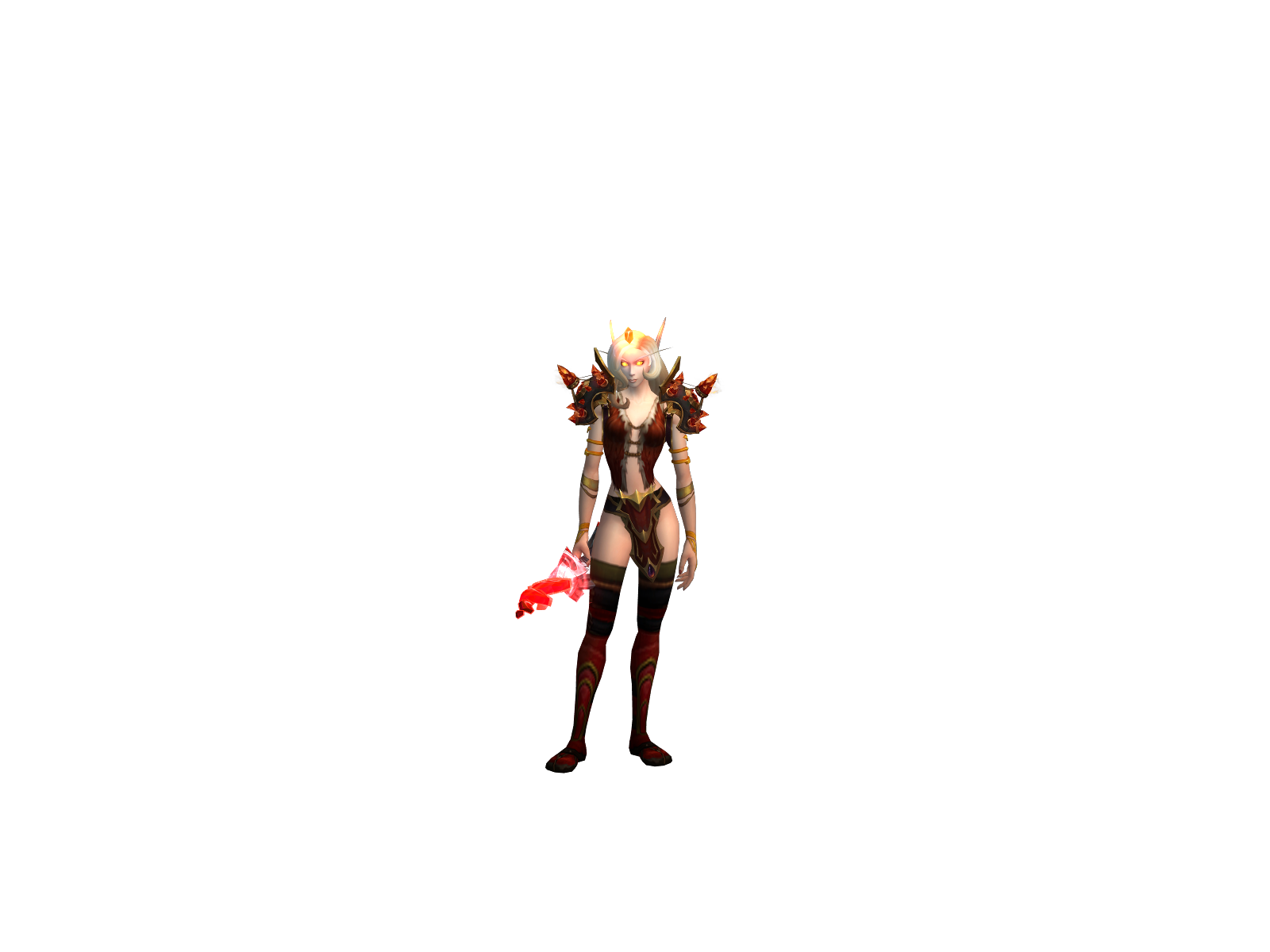 Mynervha 3D character render