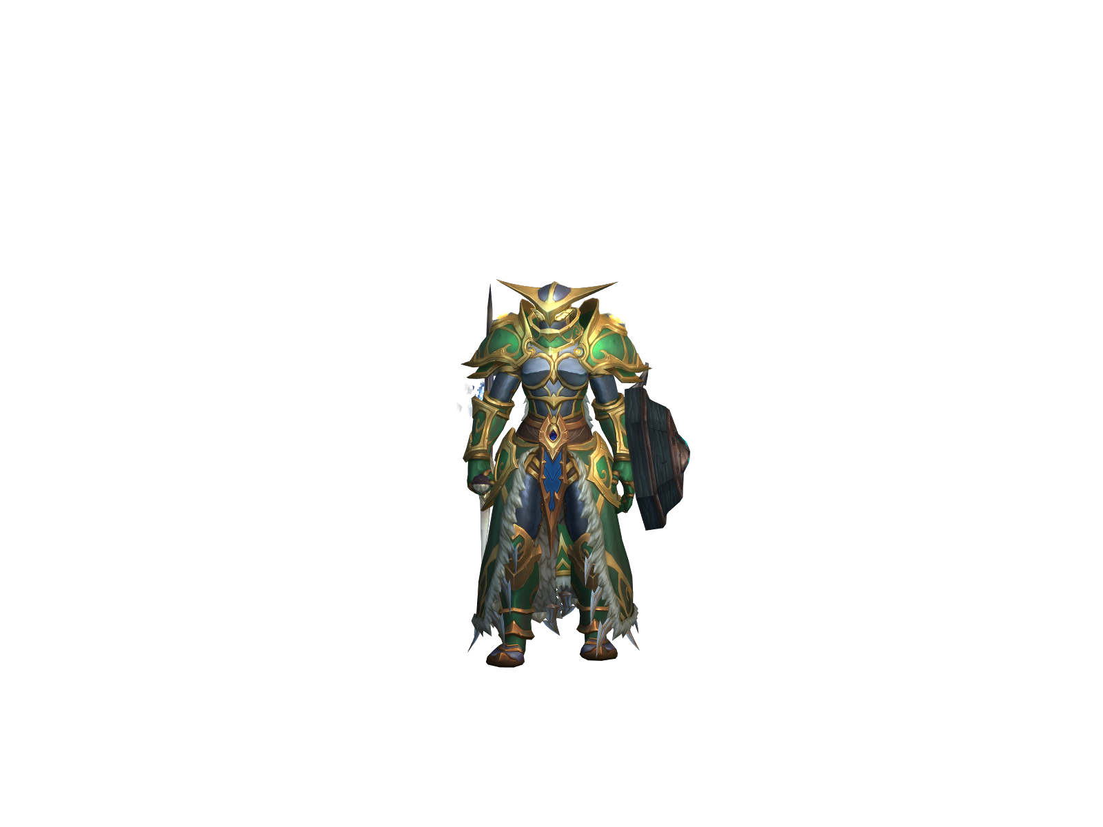 Critteris 3D character render