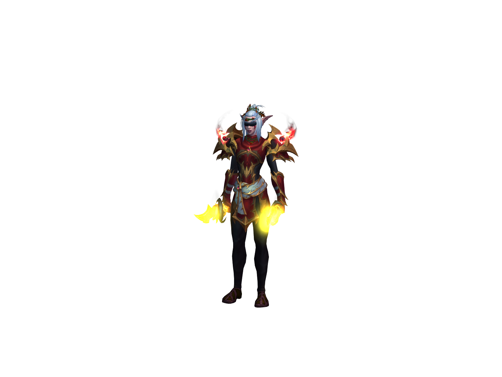 Ninfhomana 3D character render