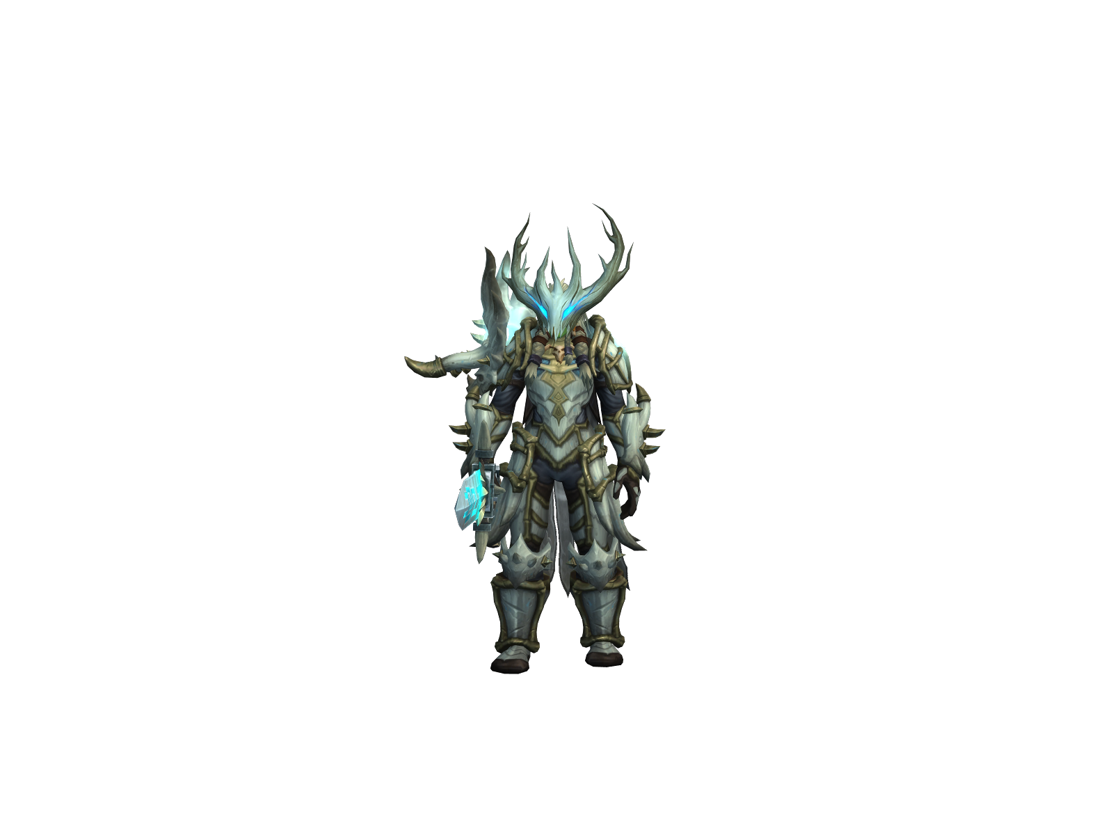 Selrähc 3D character render