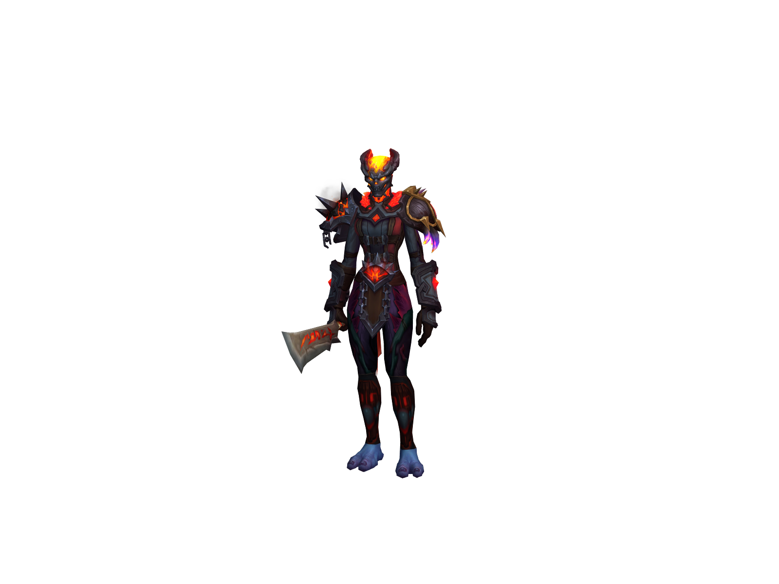 Mazelyn 3D character render