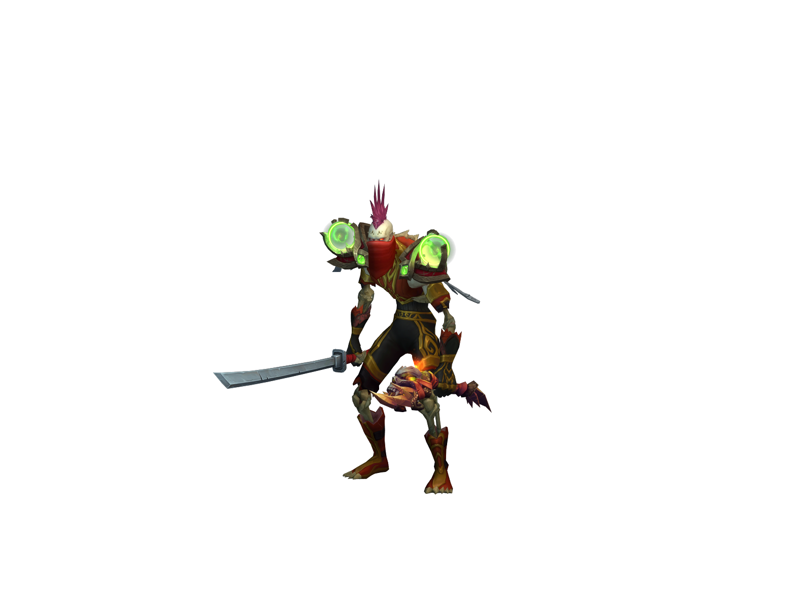 Fabsenz 3D character render