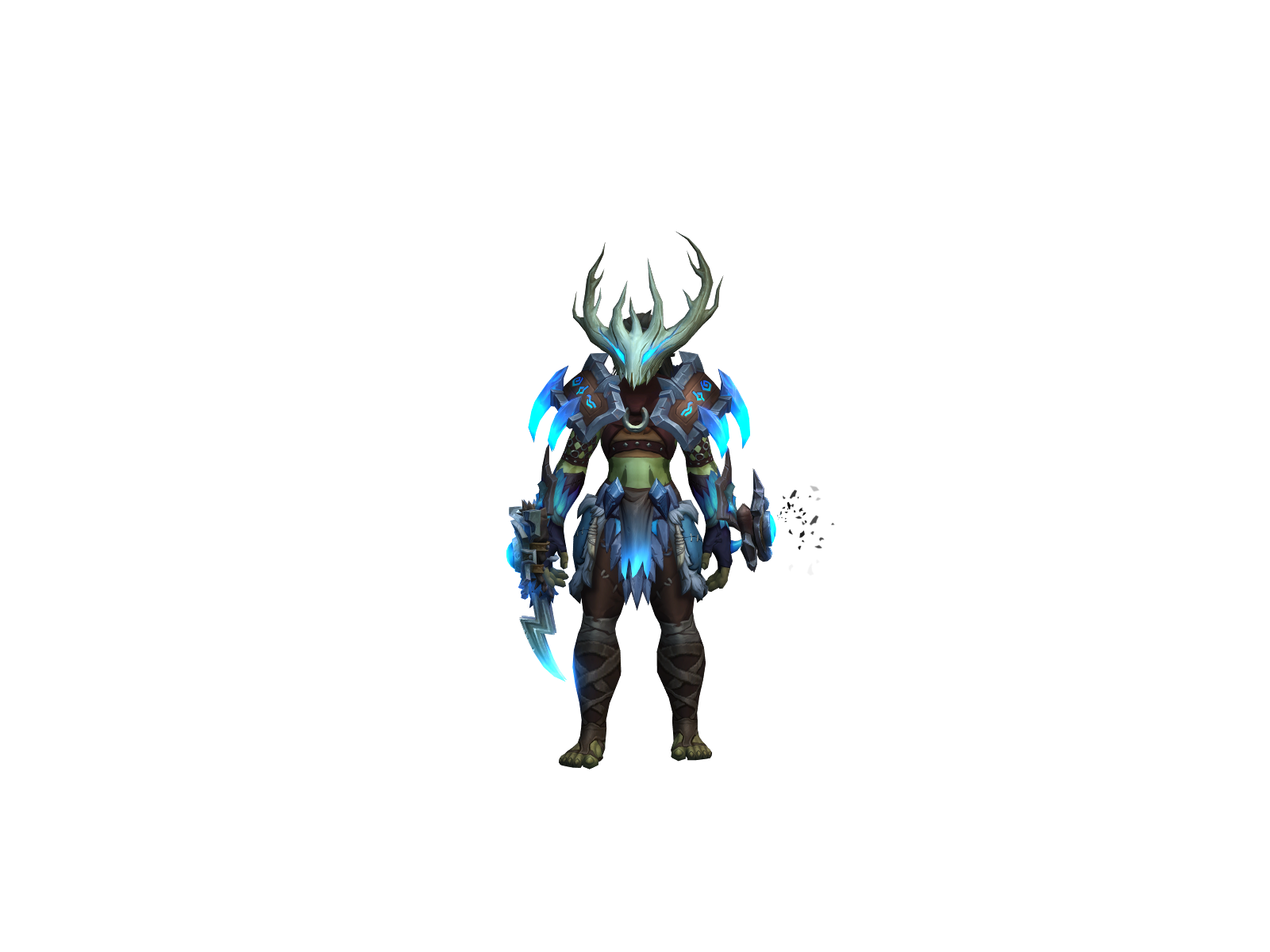 Mejika 3D character render